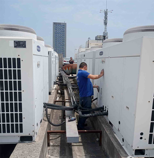 嘉定中央空调制热和不制冷系统维修方法